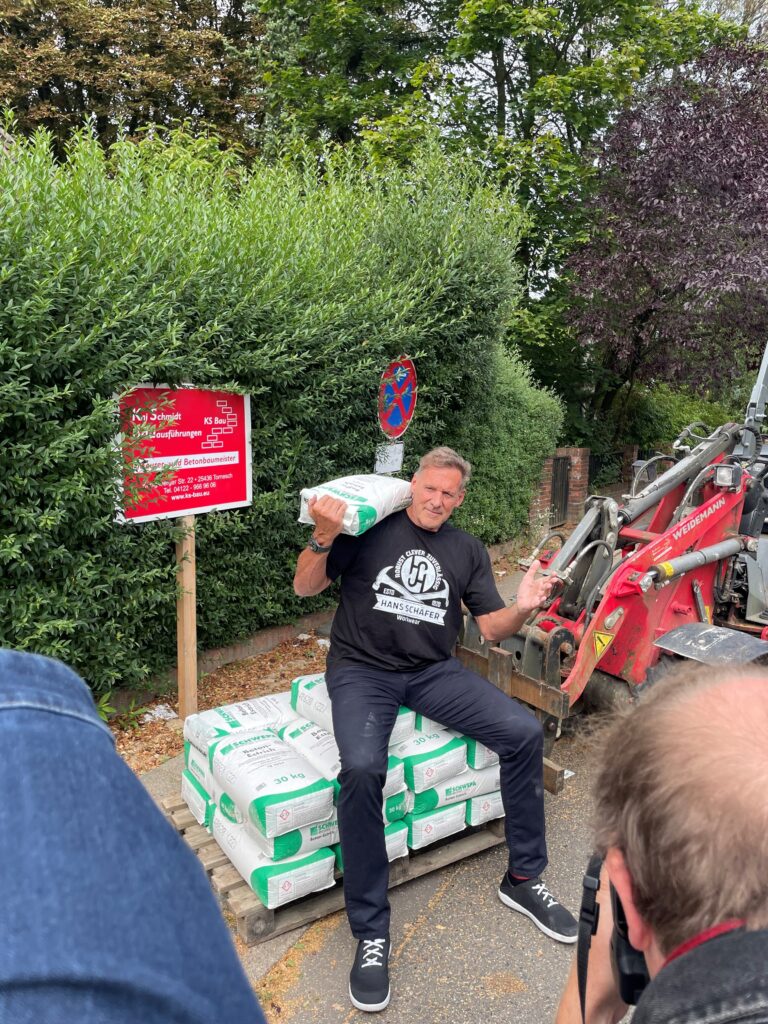 Hans Schaefer Workwear Ralf Moeller Betonsack